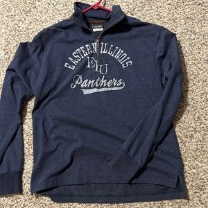 Men’s small 1/4 zip Eastern Illinois University